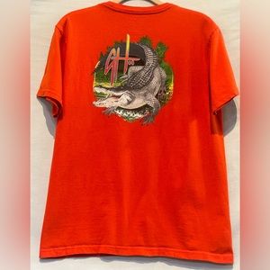 Boys Guy Harvey 100% Cotton Alligator T-Shirt - Size Large